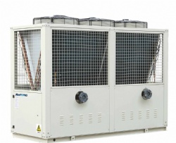 Air cooled modular heat pump